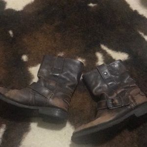Brown Harley Davidson boots